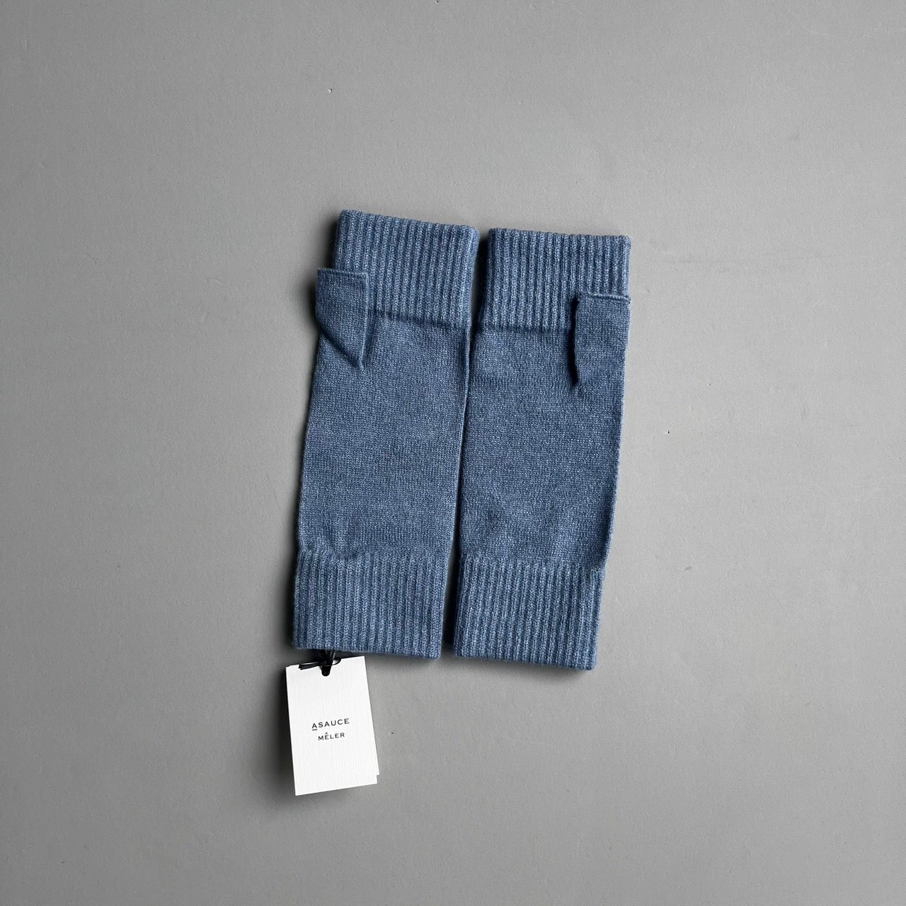 ASAUCE MELER] AM25F-AW209 ミドルゲージカシミヤ フィンガーレス